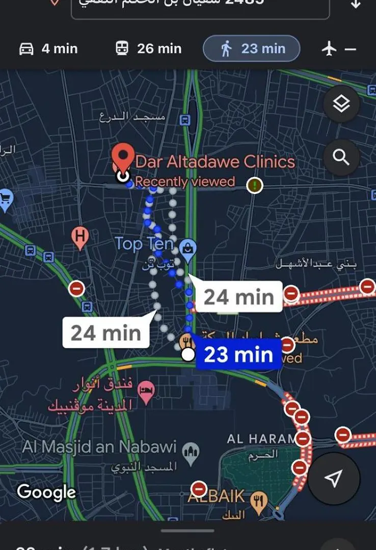 B01 شقة بدروم قرب المسجد النبوي Self Check In دخّول ذاتي Lejlighed Medina